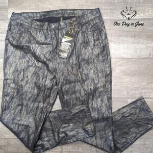 Highway Jeans Straight Leg Snake Print Jeans Size 16